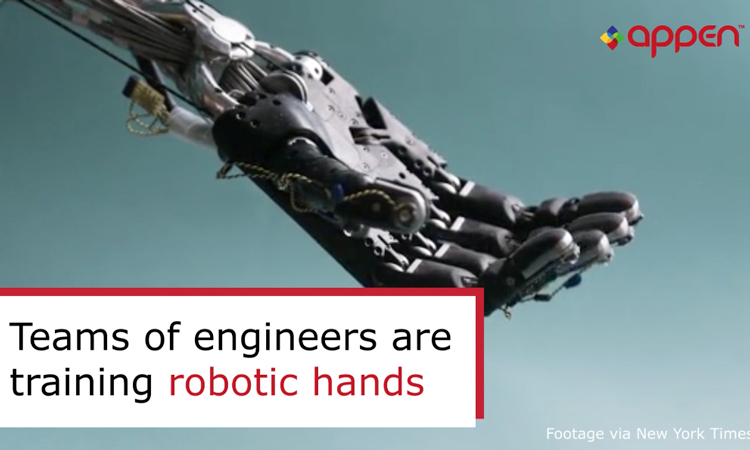 Photo of robotic hand