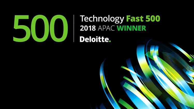 Deloitte Technology Fast 500 2018 APAC Winner Banner Image